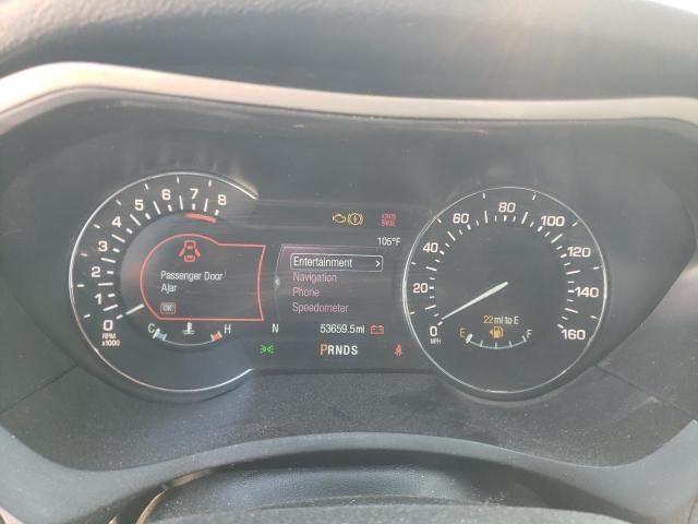 3LN6L5E97HR649808 - 2017 LINCOLN MKZ RESERVE ვერცხლისფერი ფოტო 9