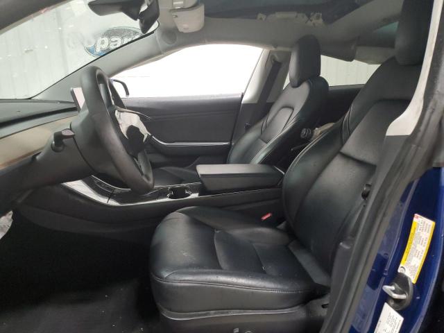 5YJ3E1EA0KF396912 - 2019 TESLA MODEL 3 BLUE photo 7