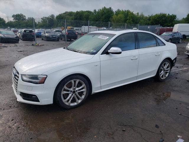 WAUBGAFL4DA123275 - 2013 AUDI S4 PREMIUM PLUS WHITE photo 1