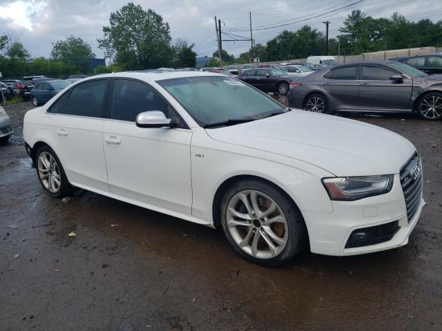 WAUBGAFL4DA123275 - 2013 AUDI S4 PREMIUM PLUS WHITE photo 4