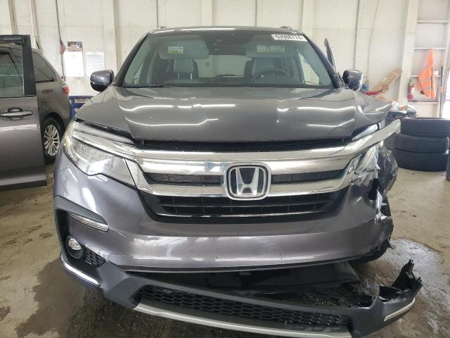 5FNYF5H69KB028391 - 2019 HONDA PILOT TOURING GRAY photo 5