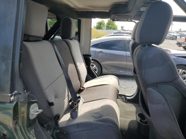 1J4GA59188L634858 - 2008 JEEP WRANGLER U SAHARA GREEN photo 10