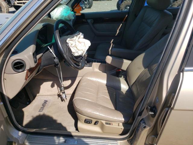 WBAHE6327SGF33543 - 1995 BMW 540 I AUTOMATIC BEIGE photo 7