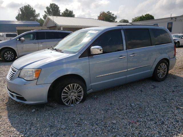2C4RC1CG9DR767970 - 2013 CHRYSLER TOWN & COU TOURING L BLUE photo 1