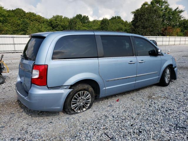 2C4RC1CG9DR767970 - 2013 CHRYSLER TOWN & COU TOURING L BLUE photo 3