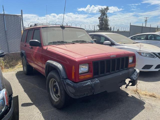 1J4FT28P7YL252282 - 2000 JEEP CHEROKEE SE RED photo 1