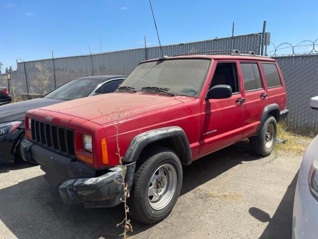 1J4FT28P7YL252282 - 2000 JEEP CHEROKEE SE RED photo 2