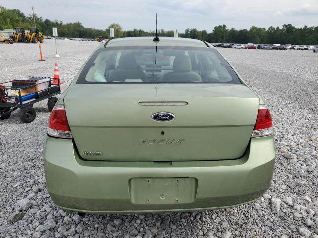 1FAHP34N88W259937 - 2008 FORD FOCUS S/SE GREEN photo 6