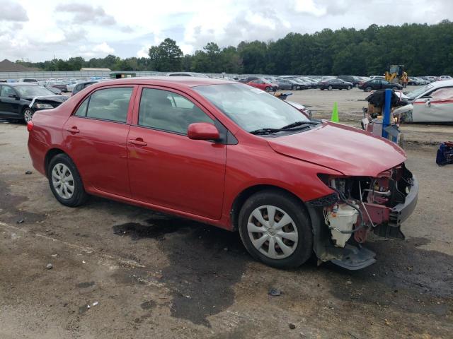 JTDBU4EE6AJ071336 - 2010 TOYOTA COROLLA BASE RED photo 4