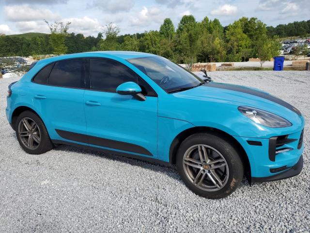 WP1AB2A51MLB34037 - 2021 PORSCHE MACAN S TURQUOISE photo 4