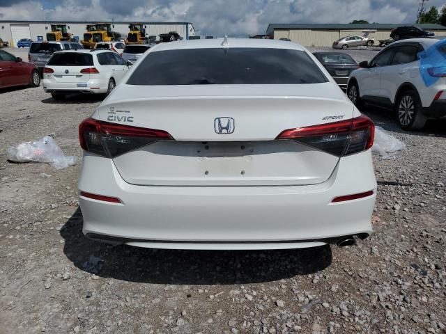 2HGFE2F58RH549384 - 2024 HONDA CIVIC SPORT WHITE photo 6