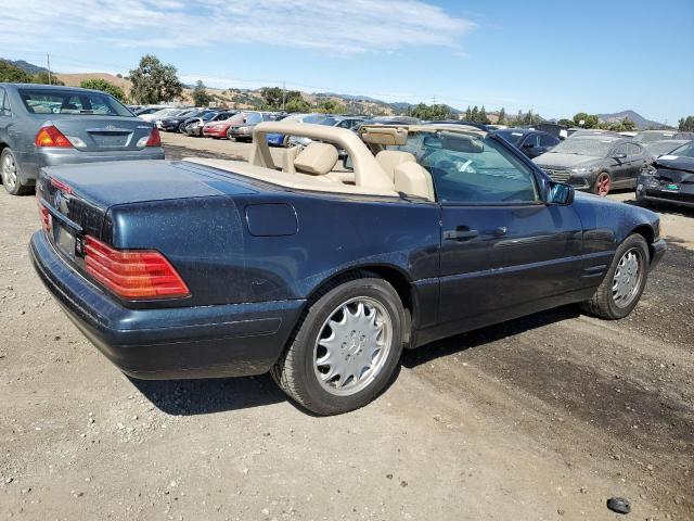 WDBFA63FXVF142871 - 1997 MERCEDES-BENZ SL 320 BLUE photo 3