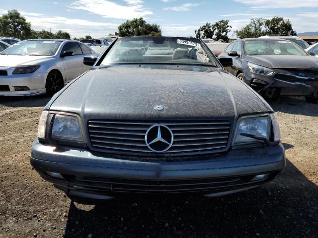 WDBFA63FXVF142871 - 1997 MERCEDES-BENZ SL 320 BLUE photo 5