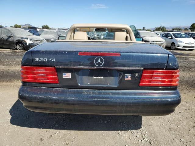 WDBFA63FXVF142871 - 1997 MERCEDES-BENZ SL 320 BLUE photo 6