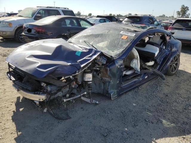 5YJSA1E59NF468673 - 2022 TESLA MODEL S Mavi foto 1