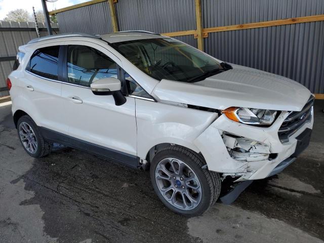 MAJ3S2KE2LC313605 - 2020 FORD ECOSPORT TITANIUM WHITE photo 4