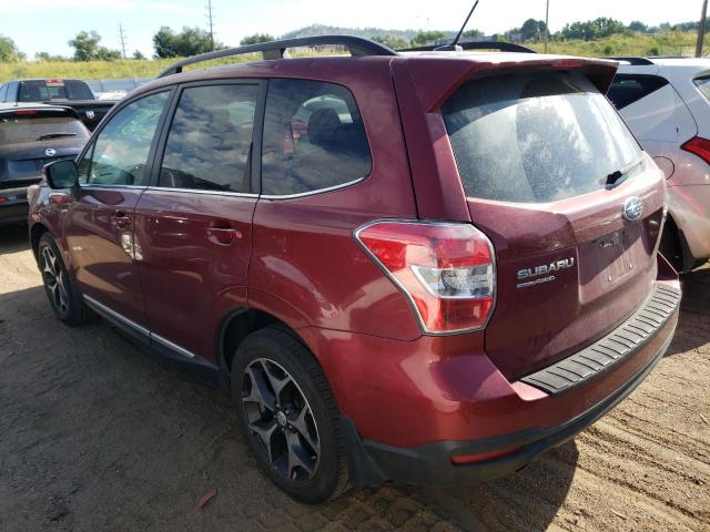 JF2SJGUC1FH828539 - 2015 SUBARU FORESTER 2.0XT TOURING RED photo 2