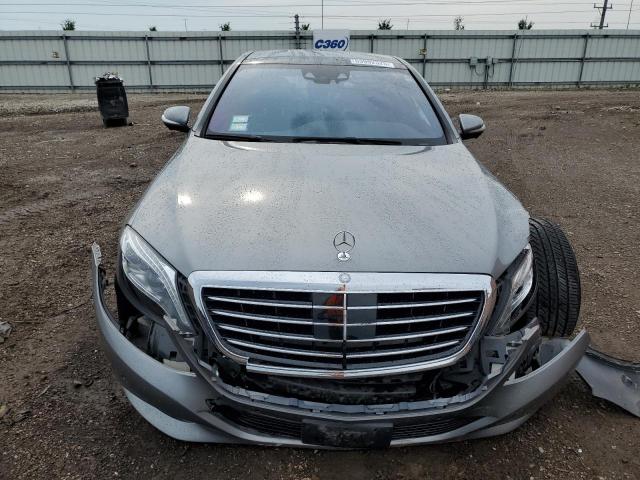 WDDUG8FB6FA166388 - 2015 MERCEDES-BENZ S 550 4MATIC SILVER photo 5
