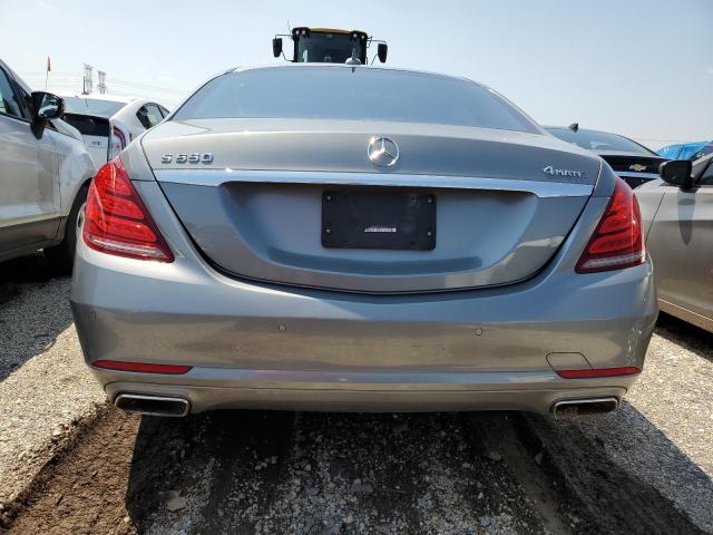 WDDUG8FB6FA166388 - 2015 MERCEDES-BENZ S 550 4MATIC SILVER photo 6