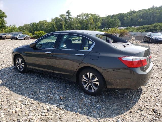 1HGCR2F33FA076722 - 2015 HONDA ACCORD LX GRAY photo 2