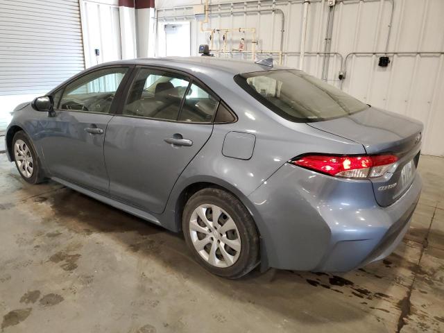 JTDEPMAEXNJ200159 - 2022 TOYOTA COROLLA LE BLUE photo 2