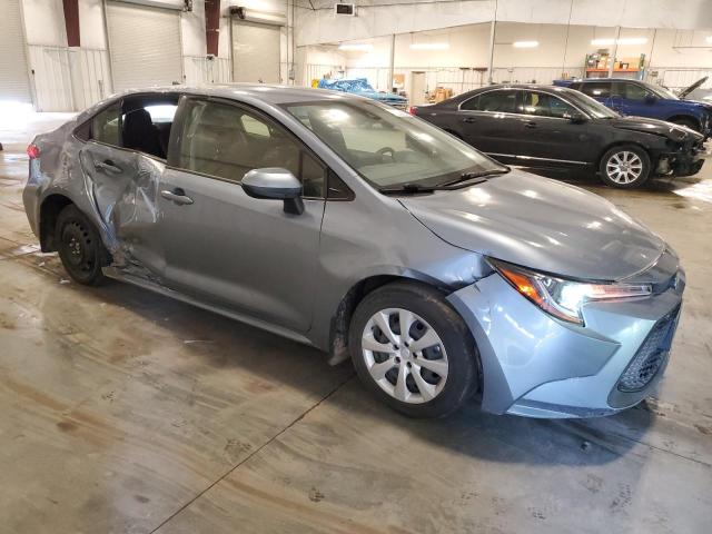 JTDEPMAEXNJ200159 - 2022 TOYOTA COROLLA LE BLUE photo 4