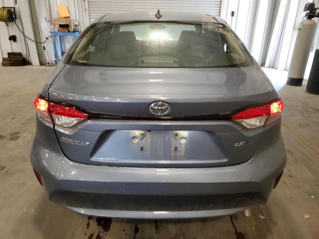 JTDEPMAEXNJ200159 - 2022 TOYOTA COROLLA LE BLUE photo 6