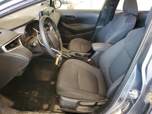JTDEPMAEXNJ200159 - 2022 TOYOTA COROLLA LE BLUE photo 7
