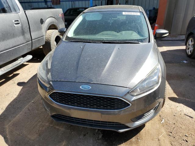 1FADP3H20HL342164 - 2017 FORD FOCUS SEL GRAY photo 5