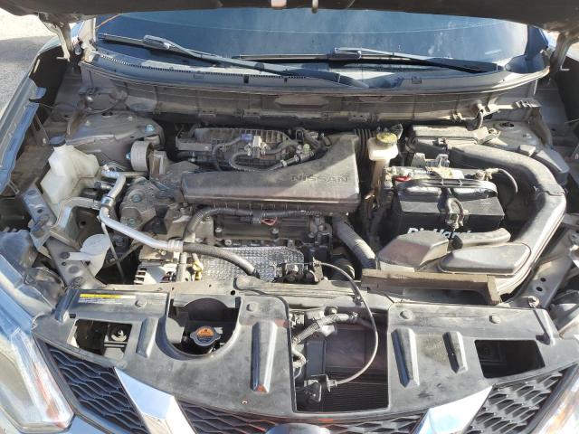 JN8AT2MT7GW011231 - 2016 NISSAN ROGUE S GRAY photo 12