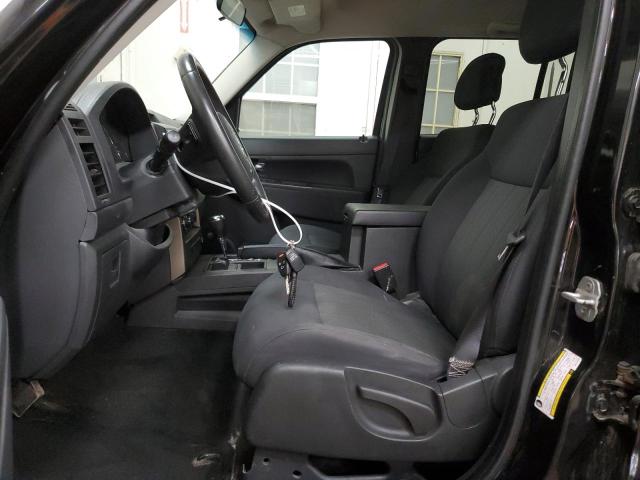 1C4PJMAK3CW113915 - 2012 JEEP LIBERTY SPORT 黑色 照片 7