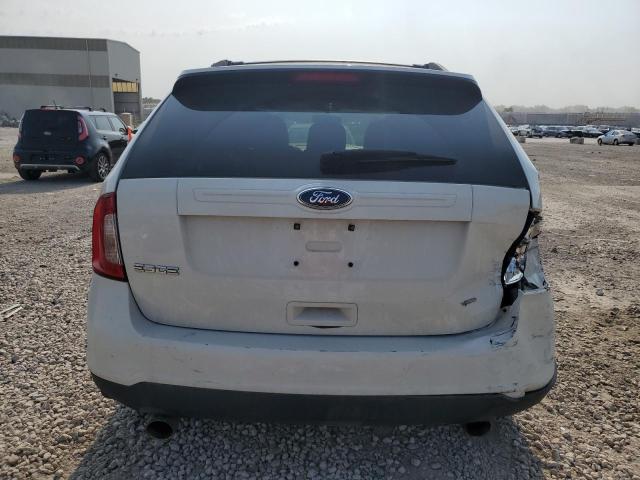 2FMDK3GC9DBC05264 - 2013 FORD EDGE SE WHITE photo 6