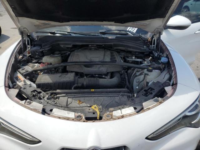 ZASFAKNNXJ7B99355 - 2018 ALFA ROMEO STELVIO TI SPORT WHITE photo 11