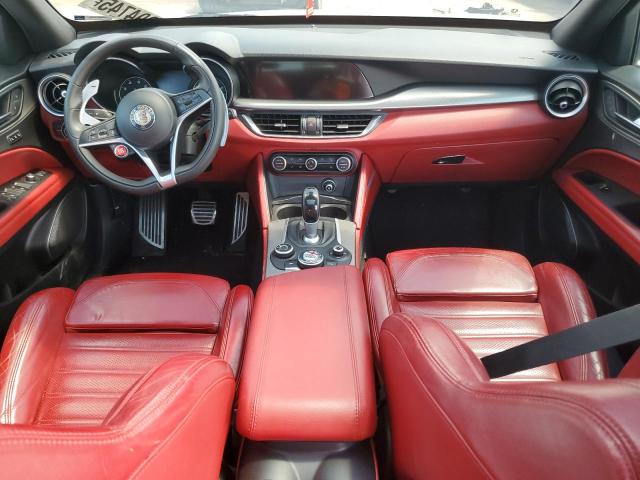 ZASFAKNNXJ7B99355 - 2018 ALFA ROMEO STELVIO TI SPORT WHITE photo 8