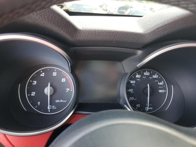 ZASFAKNNXJ7B99355 - 2018 ALFA ROMEO STELVIO TI SPORT WHITE photo 9