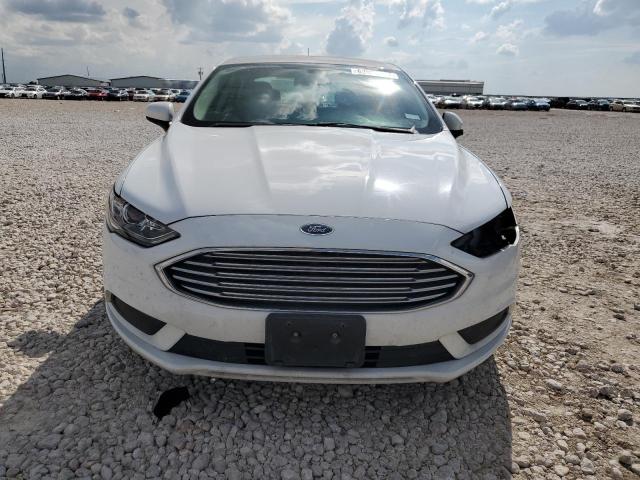 3FA6P0LU0HR357412 - 2017 FORD FUSION SE HYBRID WHITE photo 5