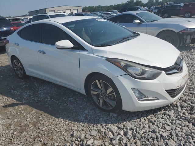 5NPDH4AE0EH523170 - 2014 HYUNDAI ELANTRA SE WHITE photo 4