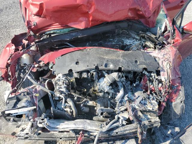 JTDEPMAE8MJ138663 - 2021 TOYOTA COROLLA LE RED photo 11