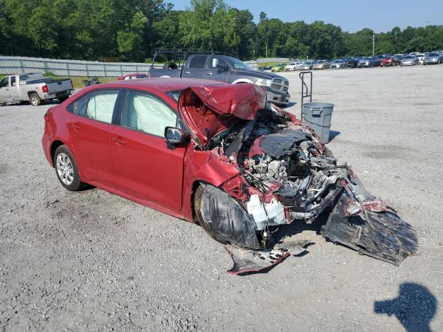 JTDEPMAE8MJ138663 - 2021 TOYOTA COROLLA LE RED photo 4
