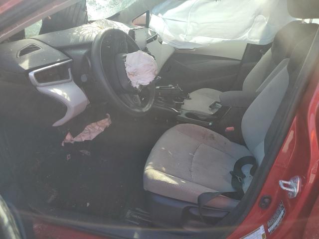 JTDEPMAE8MJ138663 - 2021 TOYOTA COROLLA LE RED photo 7