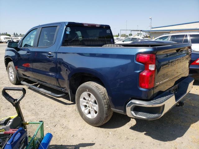 1GCPWCEK5KZ191566 - 2019 CHEVROLET SILVERADO C1500 LT BLUE photo 2