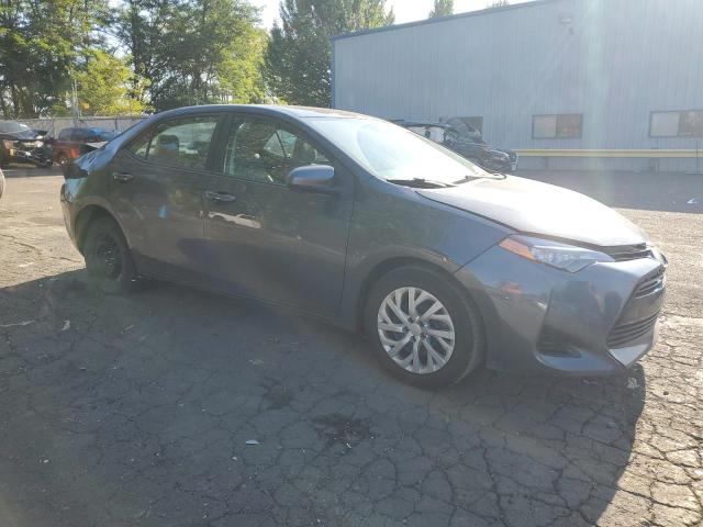 2T1BURHE4HC851625 - 2017 TOYOTA COROLLA L GRAY photo 4