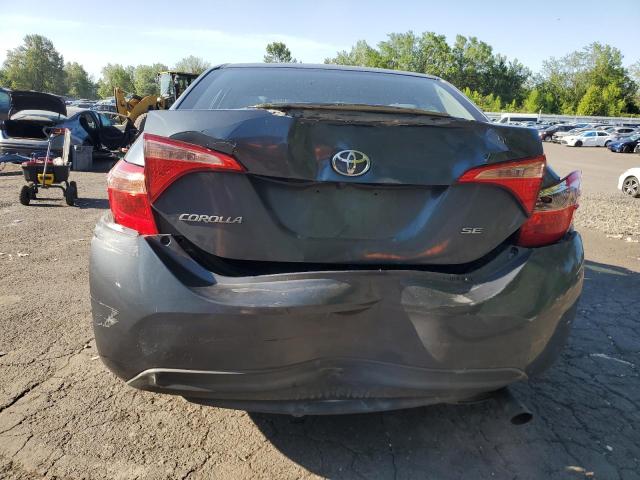 2T1BURHE4HC851625 - 2017 TOYOTA COROLLA L GRAY photo 6