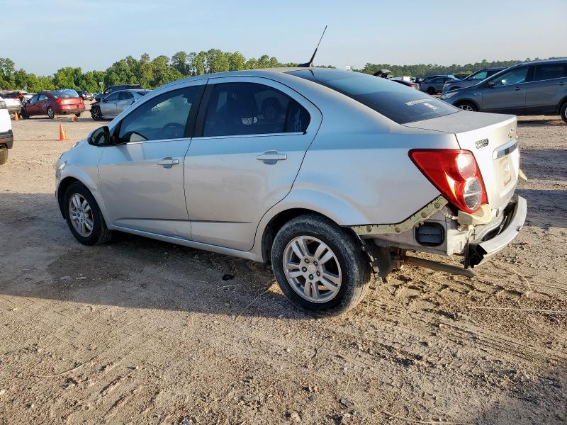1G1JC5SH2D4110728 - 2013 CHEVROLET SONIC LT SILVER photo 2