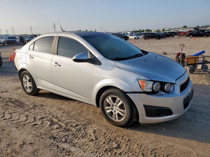 1G1JC5SH2D4110728 - 2013 CHEVROLET SONIC LT SILVER photo 4