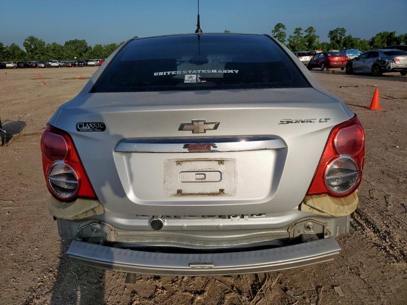 1G1JC5SH2D4110728 - 2013 CHEVROLET SONIC LT SILVER photo 6