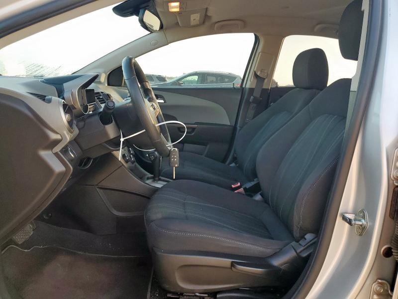 1G1JC5SH2D4110728 - 2013 CHEVROLET SONIC LT SILVER photo 7