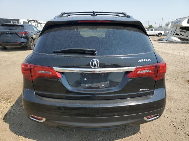 5FRYD4H96GB027604 - 2016 ACURA MDX ADVANCE BLACK photo 6