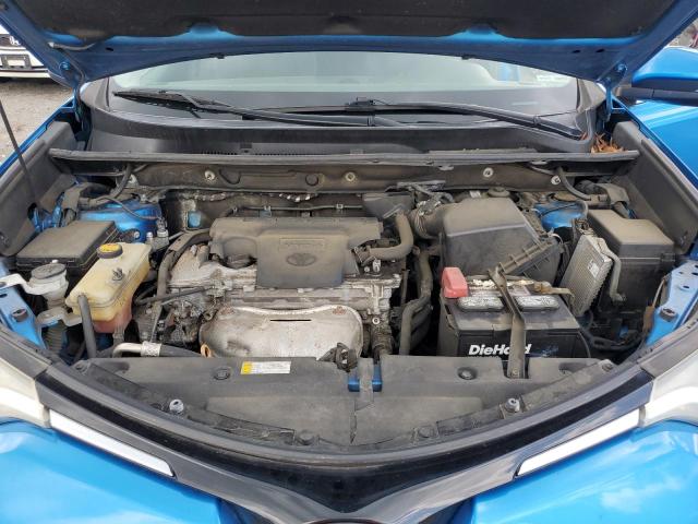 2T3RFREV8HW687895 - 2017 TOYOTA RAV4 XLE 蓝色 照片 12