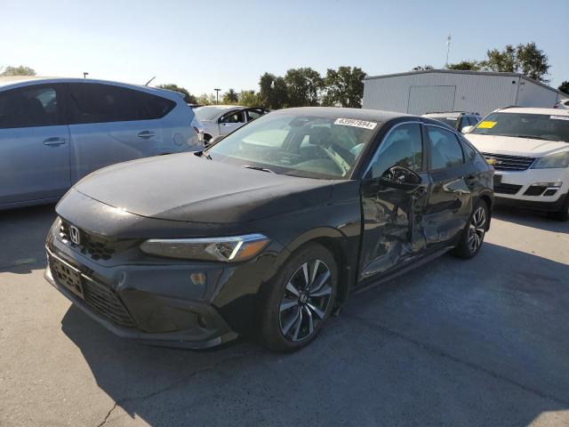 19XFL1H78PE015520 - 2023 HONDA CIVIC EXL შავი ფოტო 1